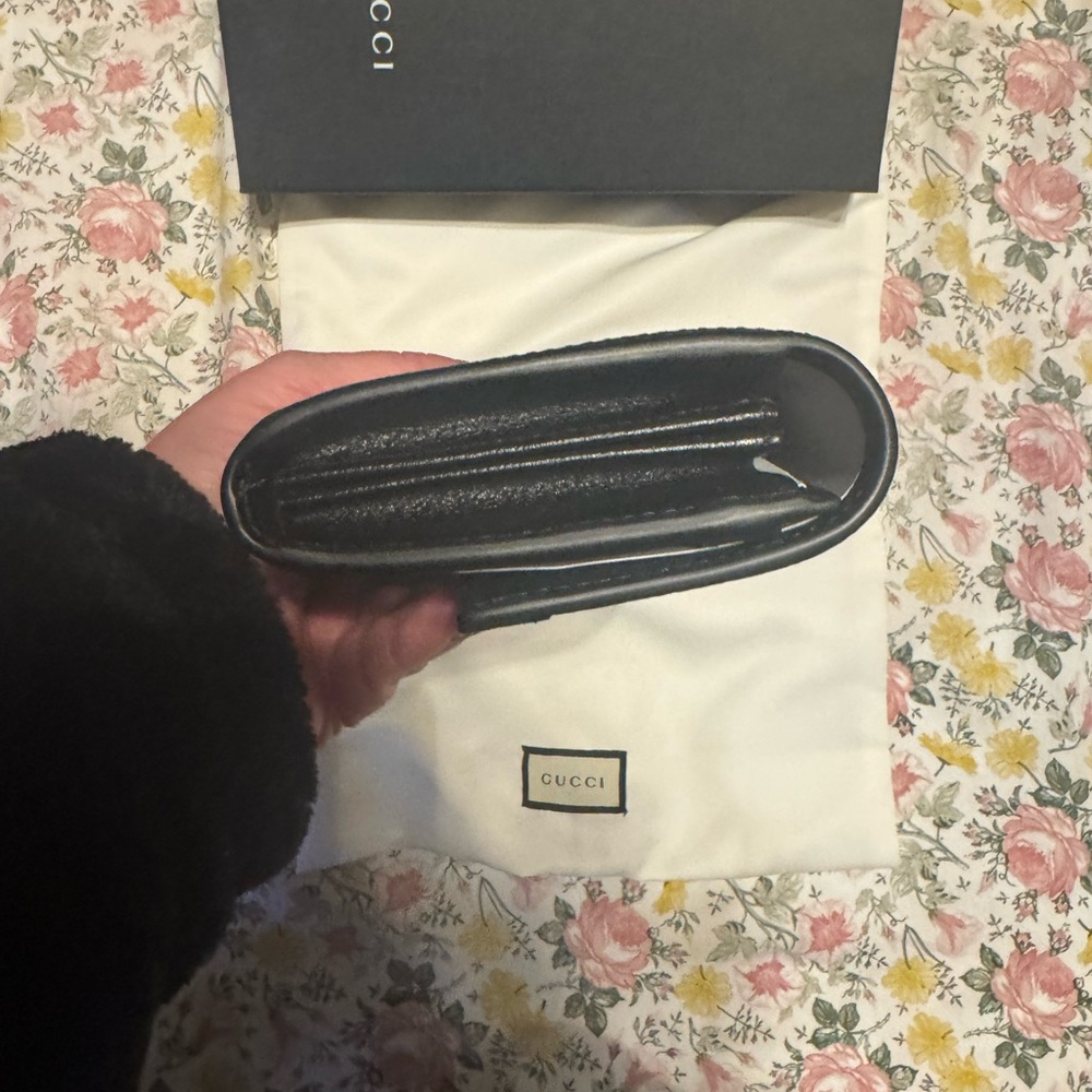 Gucci Black Leather Continental Wallet Brand New in Box with Bag - Picture 8 of 11